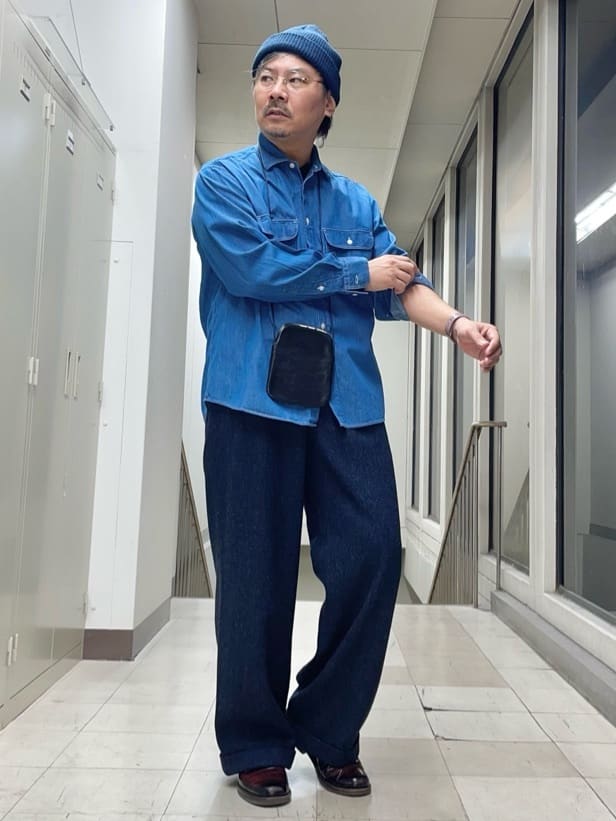 TAKEO KIKUCHIの【THE FLAGSHIP】デニムシャツを使ったコーディネートを紹介します。｜Rakuten Fashion(楽天ファッション／旧楽天ブランドアベニュー)4866974