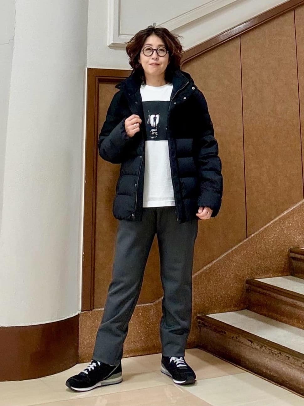 TAKEO KIKUCHIの【735フィルパワー】コンビ ダウンブルゾンを使ったコーディネートを紹介します。｜Rakuten Fashion(楽天ファッション／旧楽天ブランドアベニュー)4876317