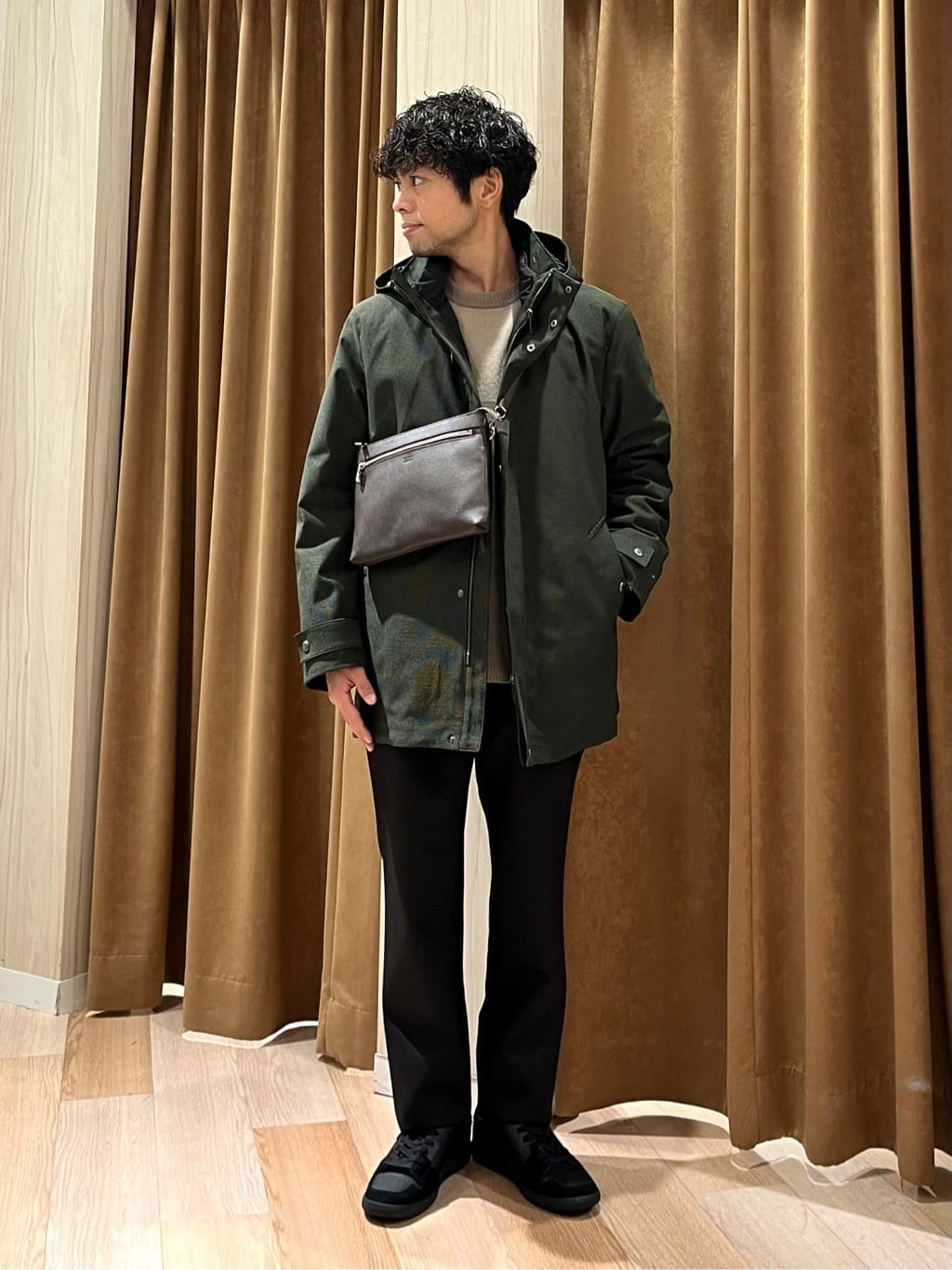 TAKEO KIKUCHIの【3WAY】ドビー ダウンライナー付 ブルゾンを使ったコーディネートを紹介します。｜Rakuten Fashion(楽天ファッション／旧楽天ブランドアベニュー)4876319