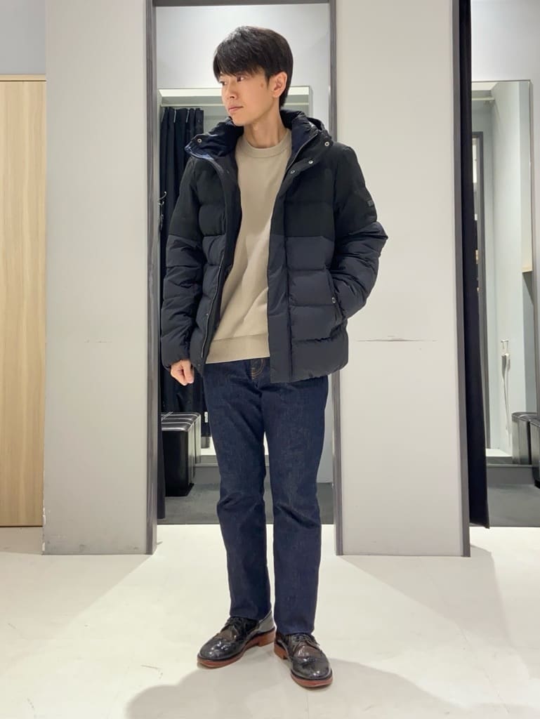 TAKEO KIKUCHIの【アンチピリング】クルーネック ニットを使ったコーディネートを紹介します。｜Rakuten Fashion(楽天ファッション／旧楽天ブランドアベニュー)4879760