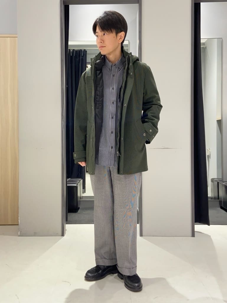 TAKEO KIKUCHIの【3WAY】ドビー ダウンライナー付 ブルゾンを使ったコーディネートを紹介します。｜Rakuten Fashion(楽天ファッション／旧楽天ブランドアベニュー)4879765