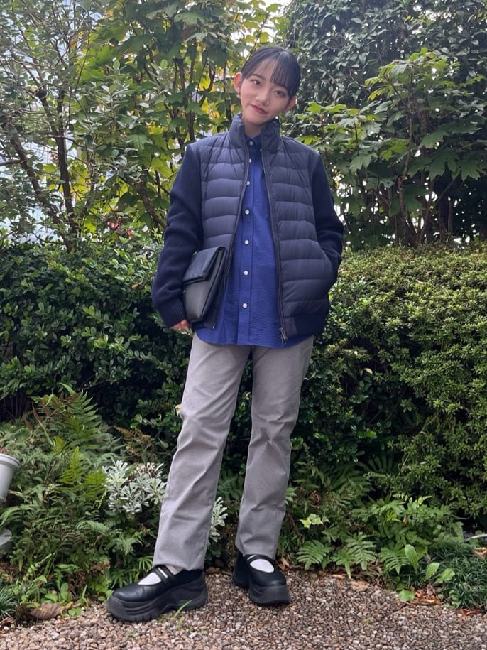 TAKEO KIKUCHIの【Made in JAPAN】播州織 ストレッチ パンツを使ったコーディネートを紹介します。｜Rakuten Fashion(楽天ファッション／旧楽天ブランドアベニュー)4884291