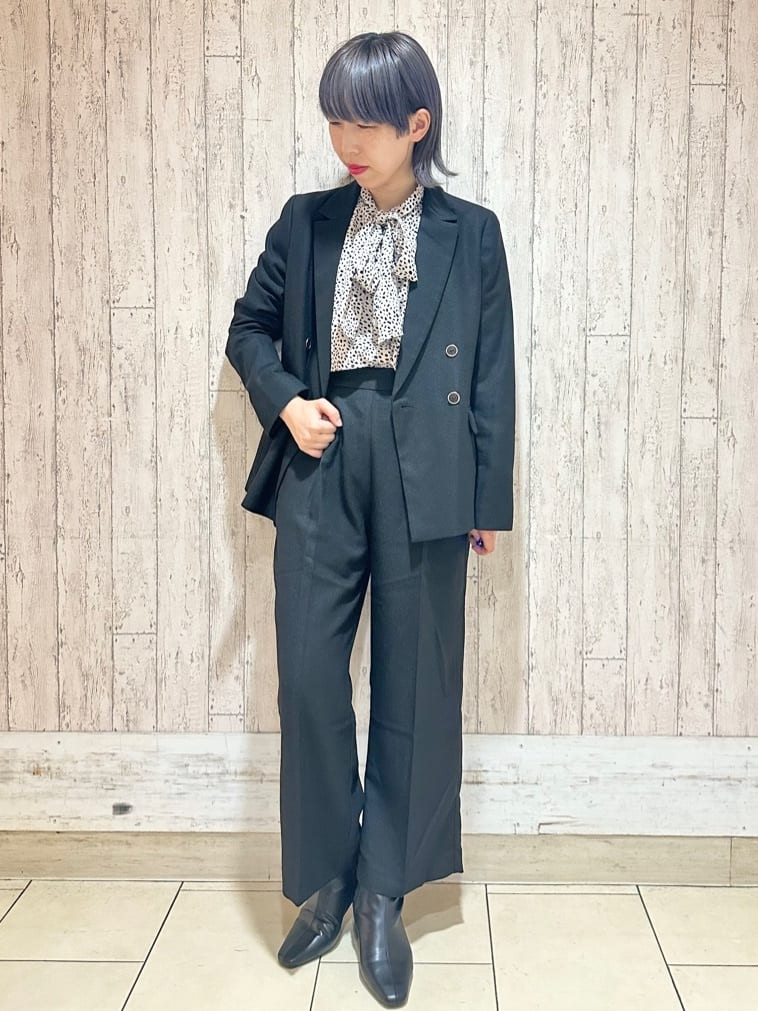indexの《5color/XS-LLsize》レイヤードボウタイブラウス【洗濯機洗い可/イージーアイロン】を使ったコーディネートを紹介します。｜Rakuten Fashion(楽天ファッション／旧楽天ブランドアベニュー)4885733