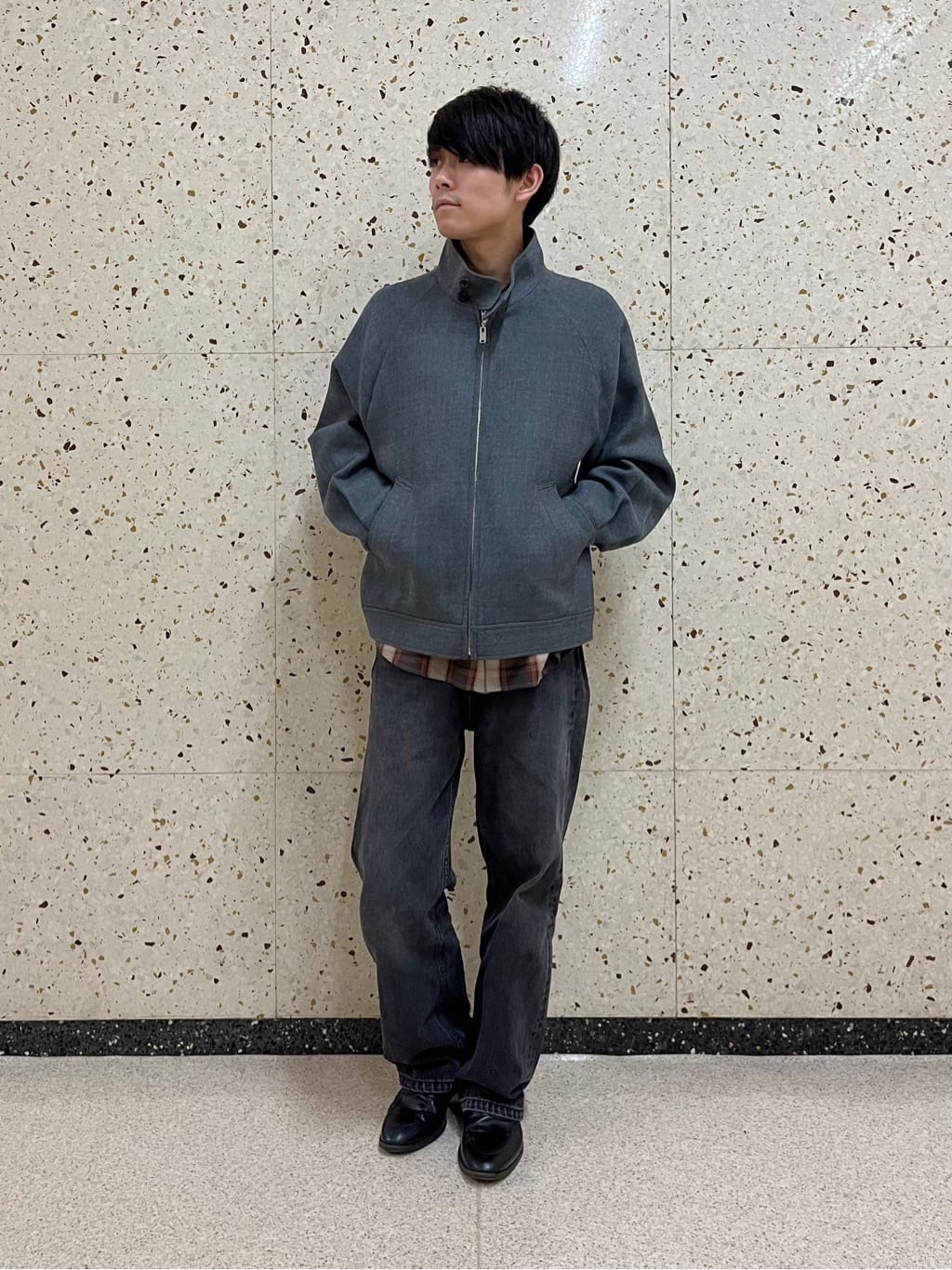 TAKEO KIKUCHIの【THE FLAGSHIP】ウールダブルフェイス ブルゾンを使ったコーディネートを紹介します。｜Rakuten Fashion(楽天ファッション／旧楽天ブランドアベニュー)4888696