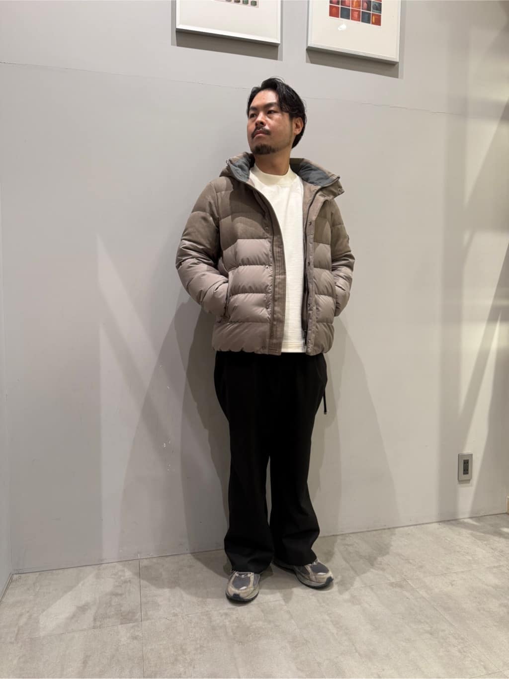 TAKEO KIKUCHIの【735フィルパワー】コンビ ダウンブルゾンを使ったコーディネートを紹介します。｜Rakuten Fashion(楽天ファッション／旧楽天ブランドアベニュー)4893296