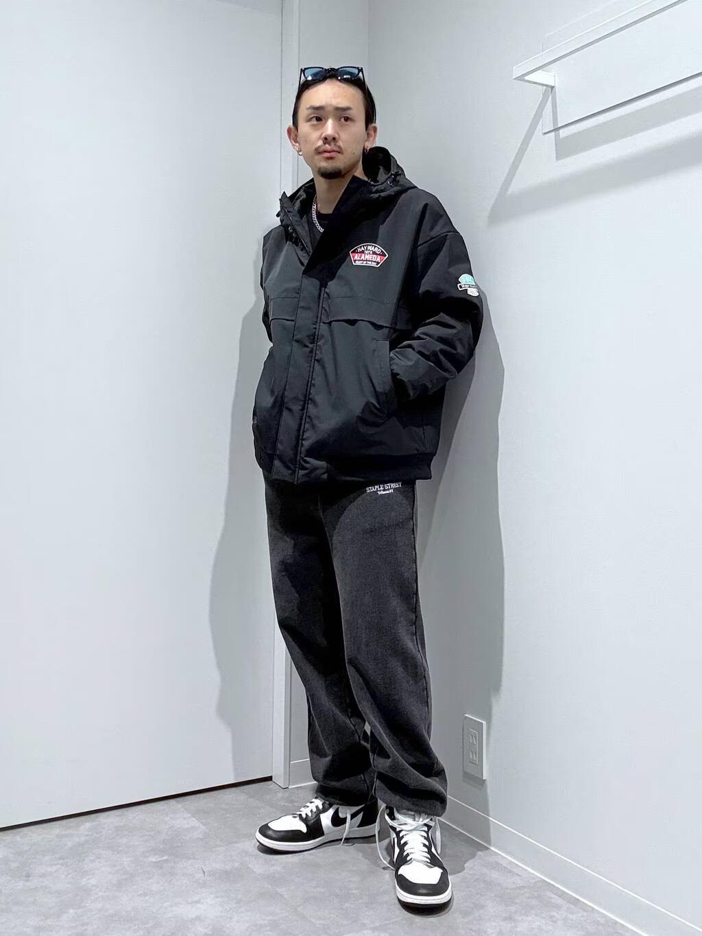 LAKOLEのワッペン中綿フードブルゾンを使ったコーディネートを紹介します。｜Rakuten Fashion(楽天ファッション／旧楽天ブランドアベニュー)4893608