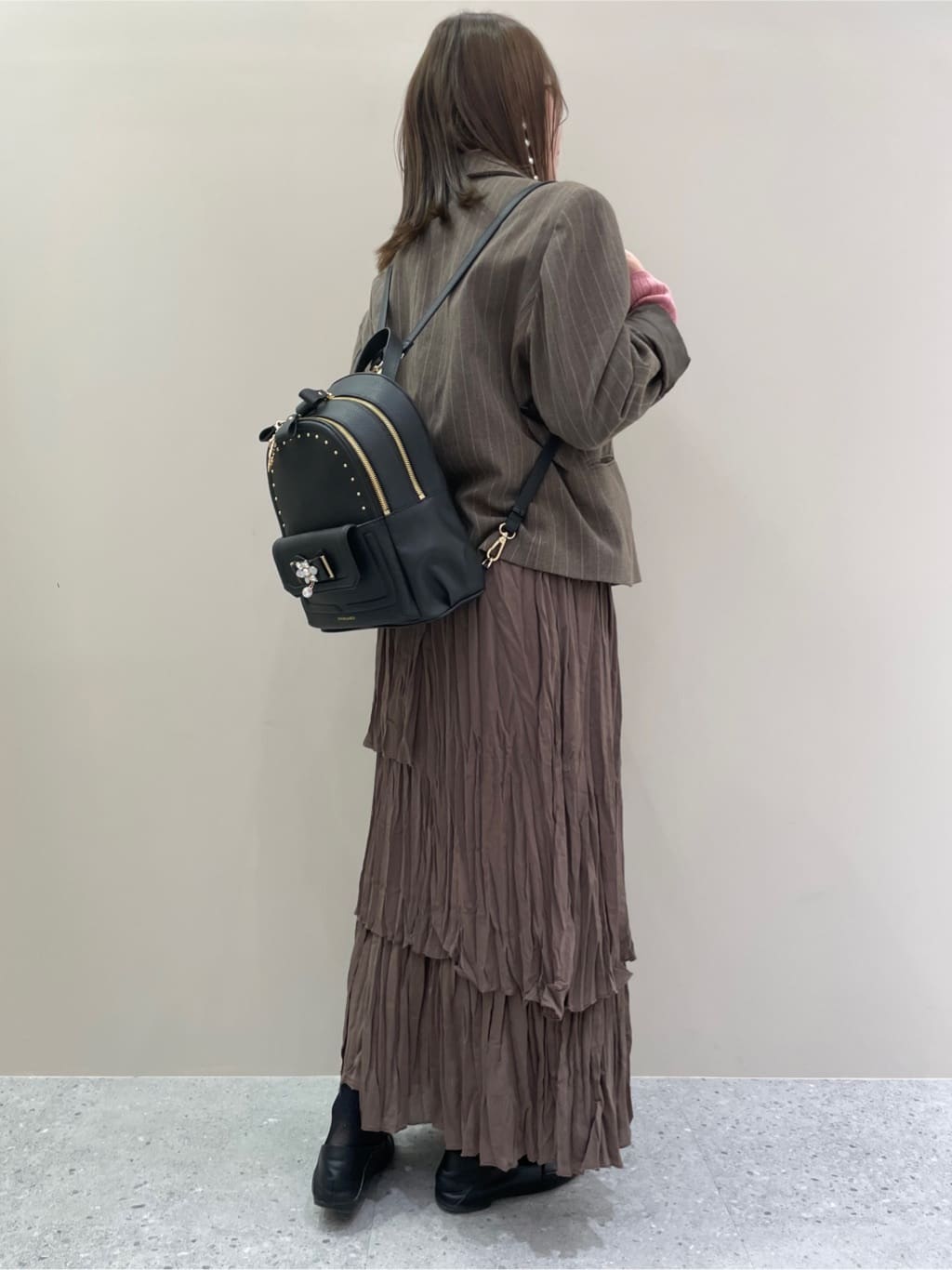 SAMANTHAVEGAのビジューリボンリュック(小)を使ったコーディネート  