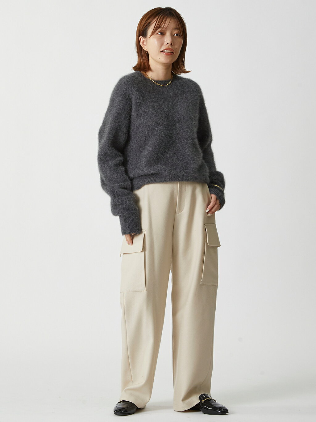 1er Arrondissementのカーゴパンツを使ったコーディネートを紹介します。｜Rakuten Fashion(楽天ファッション／旧楽天ブランドアベニュー)4900907