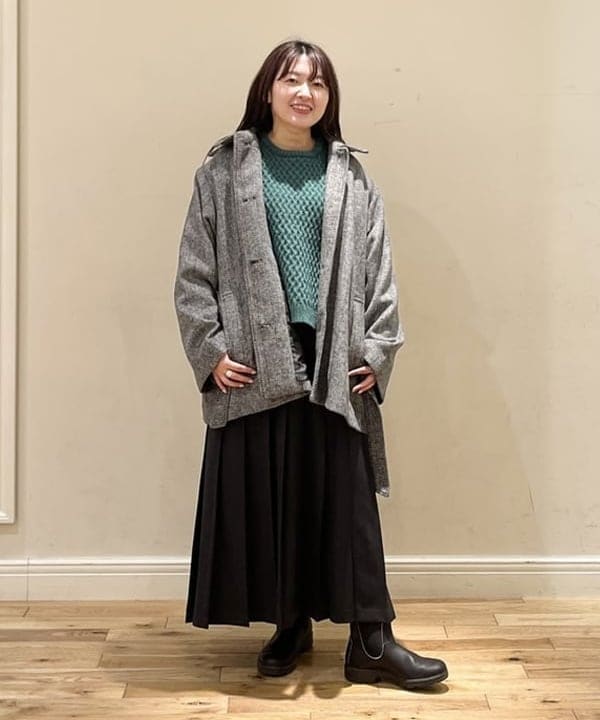 BEAMS HEARTのパッチワーク配色 プルオーバーニット(ウォッシャブル)を使ったコーディネートを紹介します。｜Rakuten Fashion(楽天ファッション／旧楽天ブランドアベニュー)4911408