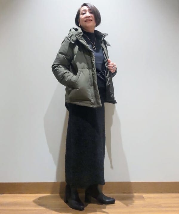 BEAMS HEARTのリバーシブル ダウン ジャケット 24AW ミドルを使ったコーディネートを紹介します。｜Rakuten Fashion(楽天ファッション／旧楽天ブランドアベニュー)4912374