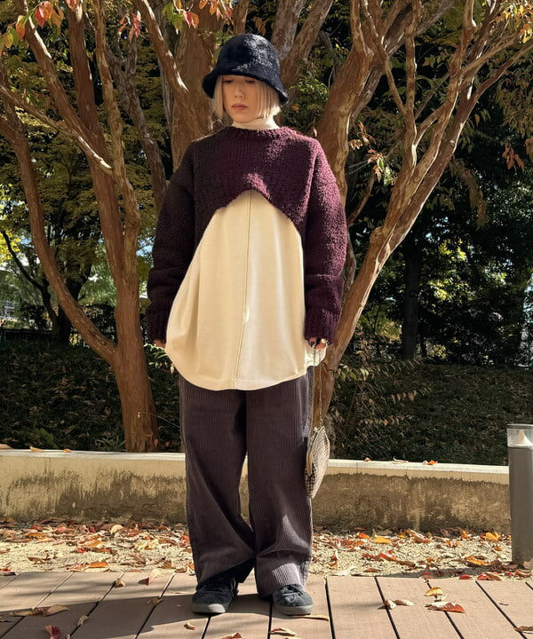 BEAMS HEARTのシャギー ベルハットを使ったコーディネートを紹介します。｜Rakuten Fashion(楽天ファッション／旧楽天ブランドアベニュー)4912622