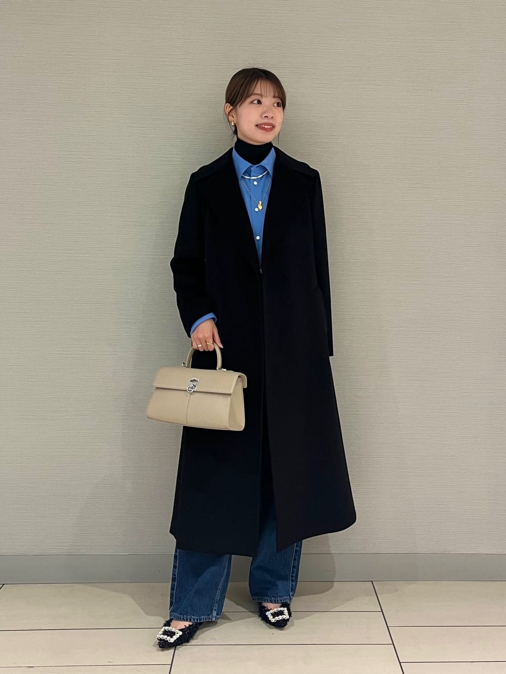 TOMORROWLAND | スーパーカシミヤ ベルテッドコート | Rakuten Fashion