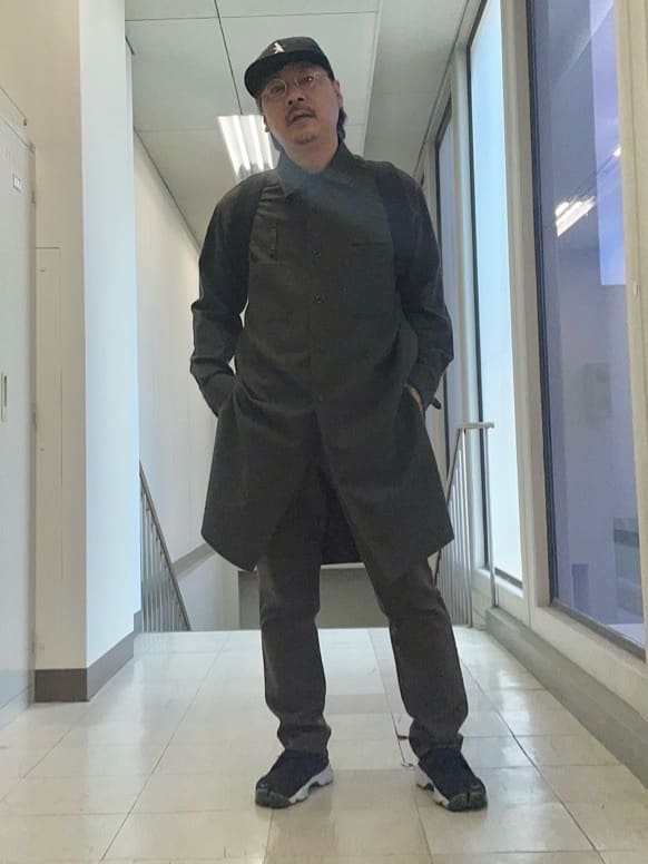 TAKEO KIKUCHIの【THE FLAGSHIP】ダブルフェイス レザーリュックを使ったコーディネートを紹介します。｜Rakuten Fashion(楽天ファッション／旧楽天ブランドアベニュー)4913803