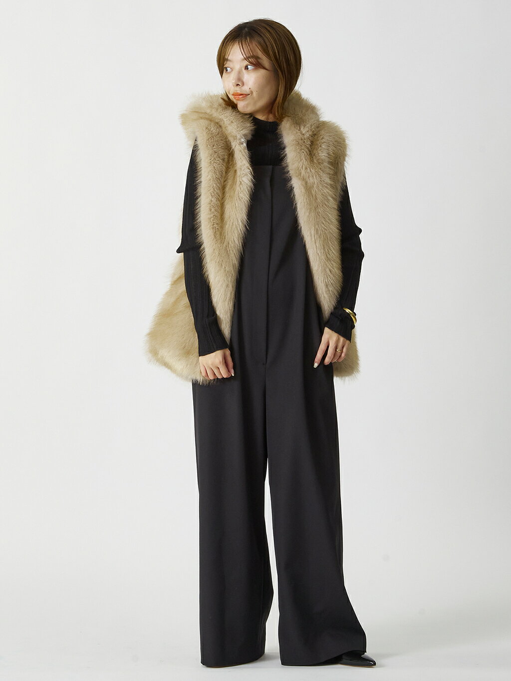 1er ArrondissementのTWドスキンベアコンビネゾンを使ったコーディネートを紹介します。｜Rakuten Fashion(楽天ファッション／旧楽天ブランドアベニュー)4916596