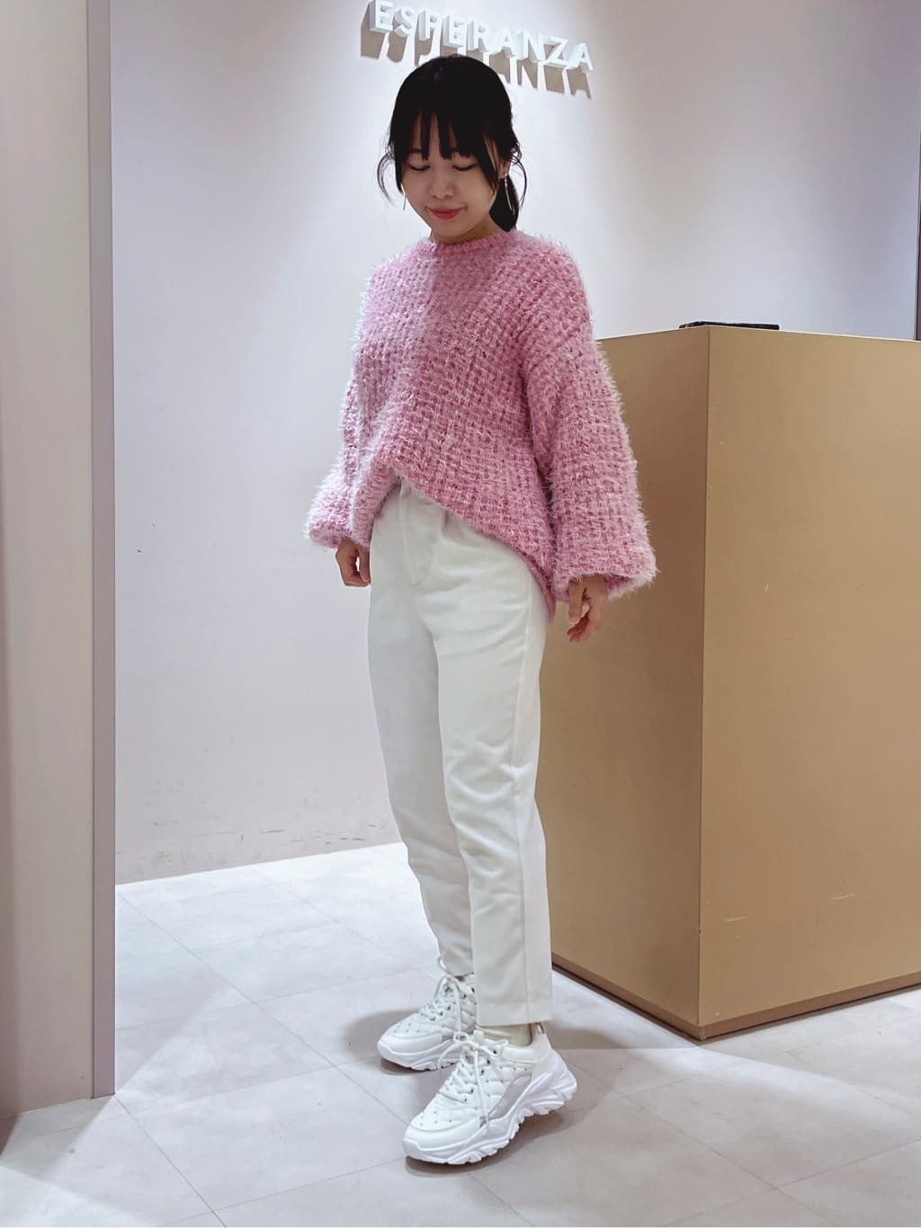 ESPERANZAのキルティングスニーカーを使ったコーディネートを紹介します。｜Rakuten Fashion(楽天ファッション／旧楽天ブランドアベニュー)4918073
