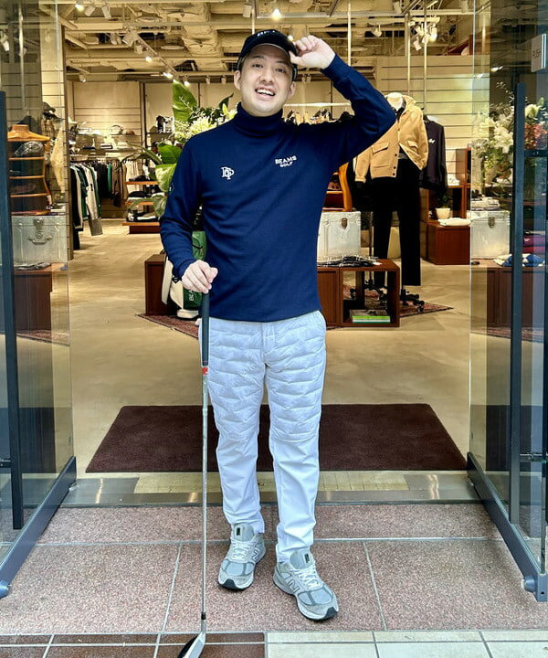 BEAMS GOLF｜PURPLE LABEL / スフィダンテ タートルネックシャツ