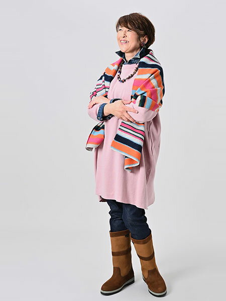 45Rのスムースのチュニックを使ったコーディネート | Rakuten Fashion