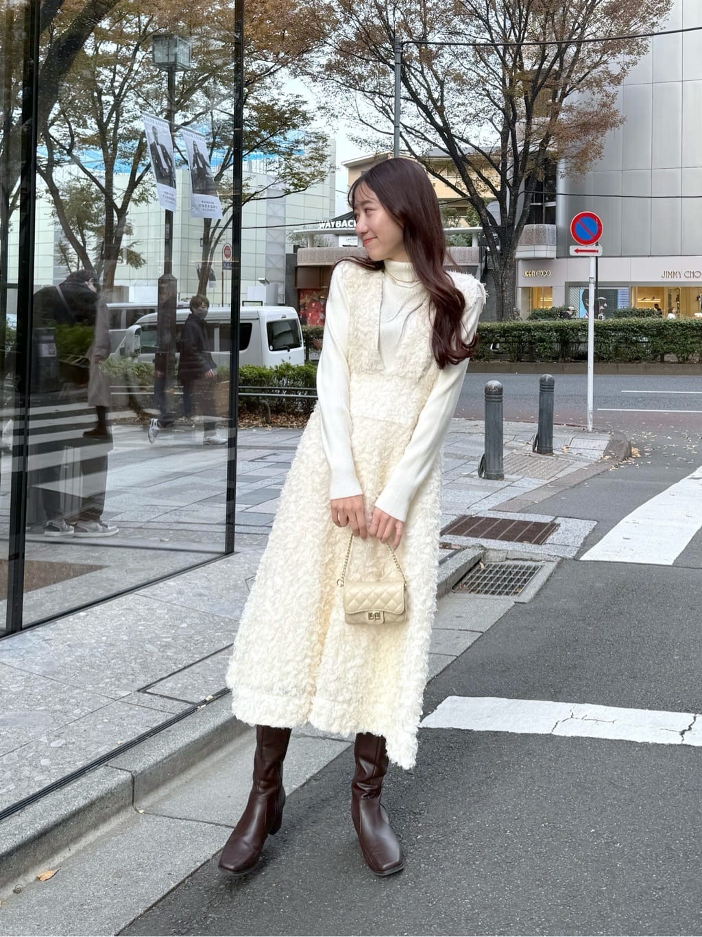 La boutique BonBon】スカラップフレアジャンドレ