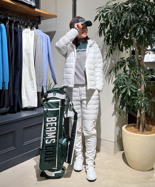 BEAMS GOLF | ORANGE LABEL / レオフィール(R)撥水 中綿 ブルゾン
