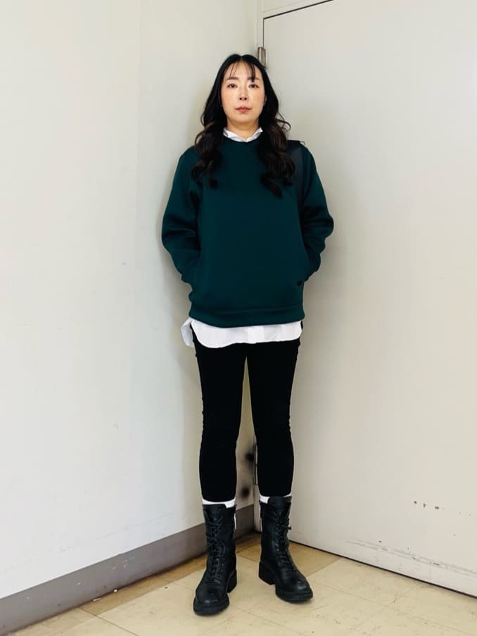 TAKEO KIKUCHIの【Made in JAPAN】エアダン クルーネック プルオーバーを使ったコーディネートを紹介します。｜Rakuten Fashion(楽天ファッション／旧楽天ブランドアベニュー)4929971