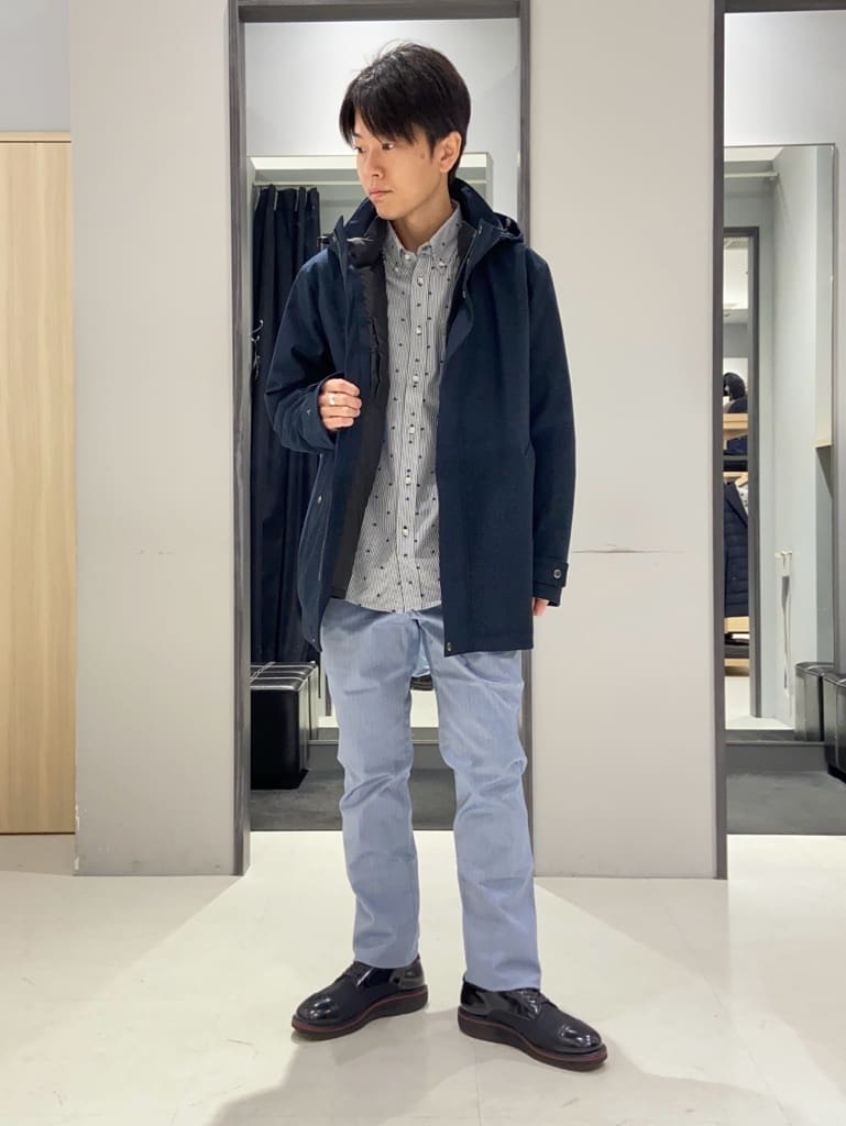 TAKEO KIKUCHIの【3WAY】ドビー ダウンライナー付 ブルゾンを使ったコーディネートを紹介します。｜Rakuten Fashion(楽天ファッション／旧楽天ブランドアベニュー)4930604