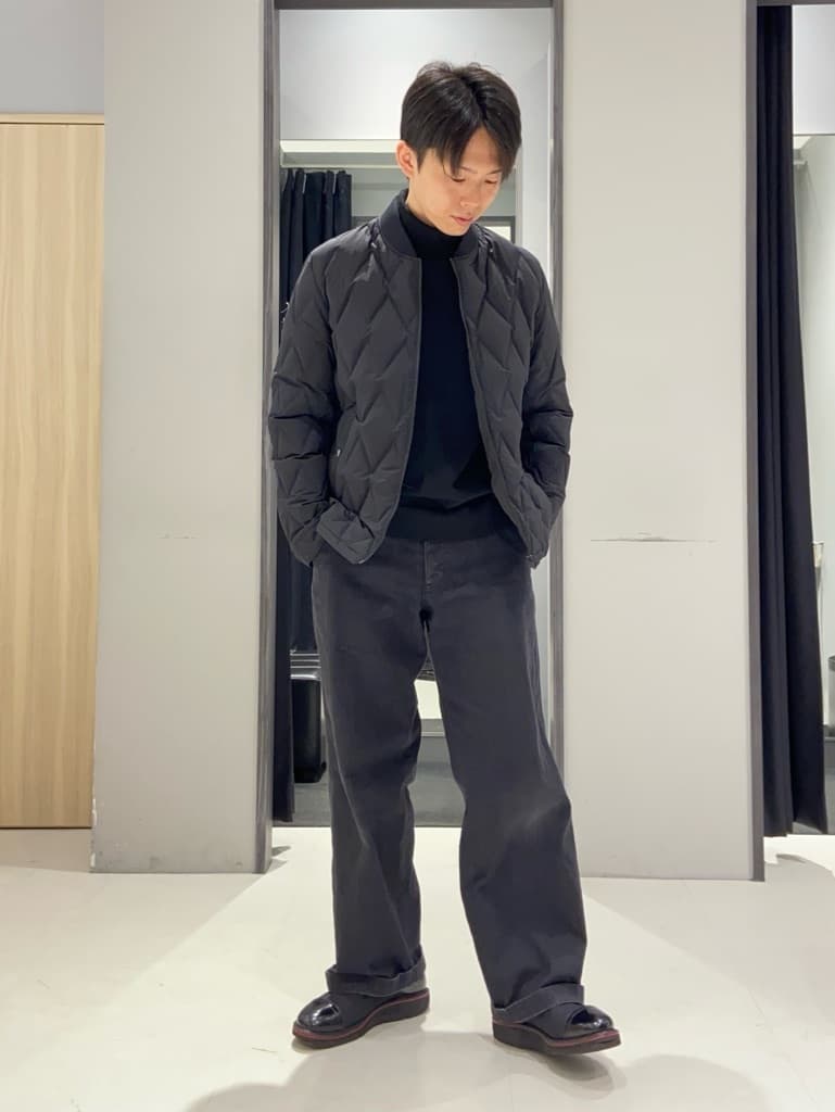 TAKEO KIKUCHIの【軽量アウター】エレクティブ キルト ブルゾンを使ったコーディネートを紹介します。｜Rakuten Fashion(楽天ファッション／旧楽天ブランドアベニュー)4930606