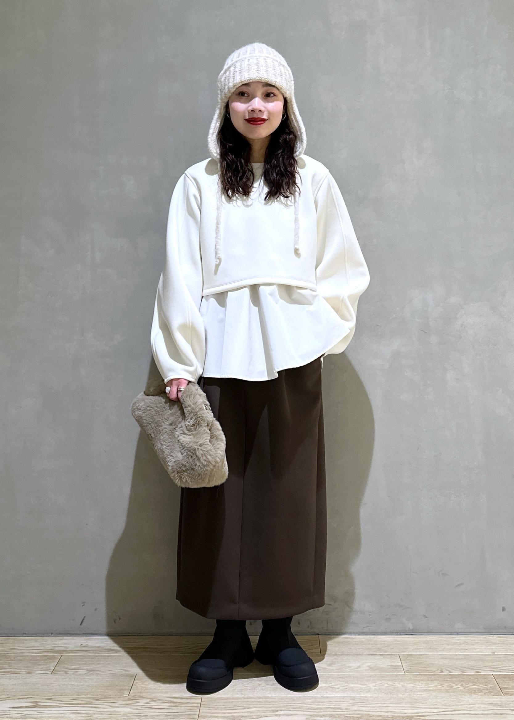 ADAM ET ROPE' | レイヤードペプラムチュニック | Rakuten Fashion
