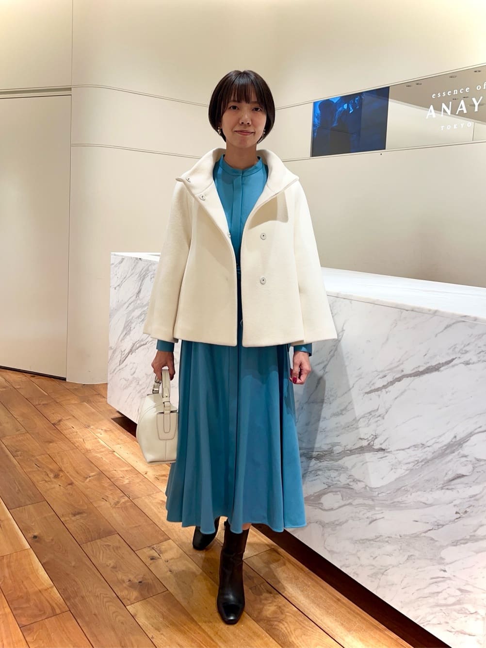 ANAYI | ウールビーバーショートコート | Rakuten Fashion(楽天