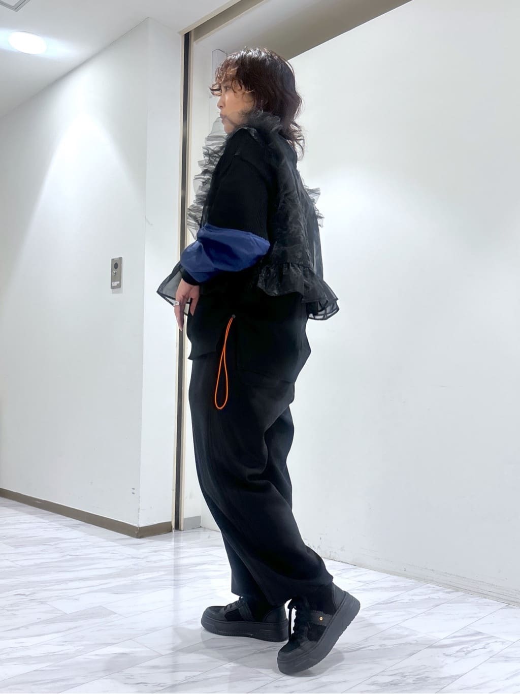 HeRIN.CYEのブートニットスニーカーブーツを使ったコーディネートを紹介します。｜Rakuten Fashion(楽天ファッション／旧楽天ブランドアベニュー)4939881
