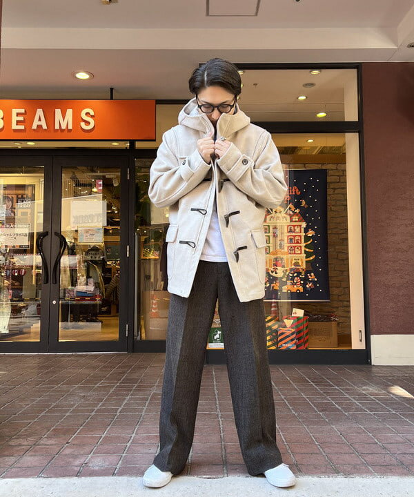 BEAMS HEARTの【定番人気】ジップ ダッフル コート 24AWを使ったコーディネートを紹介します。｜Rakuten Fashion(楽天ファッション／旧楽天ブランドアベニュー)4946559