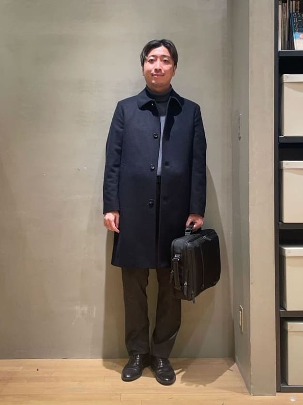 TAKEO KIKUCHIの【限定展開】ビーバー仕上げ ステンカラーコートを使ったコーディネートを紹介します。｜Rakuten Fashion(楽天ファッション／旧楽天ブランドアベニュー)4957323