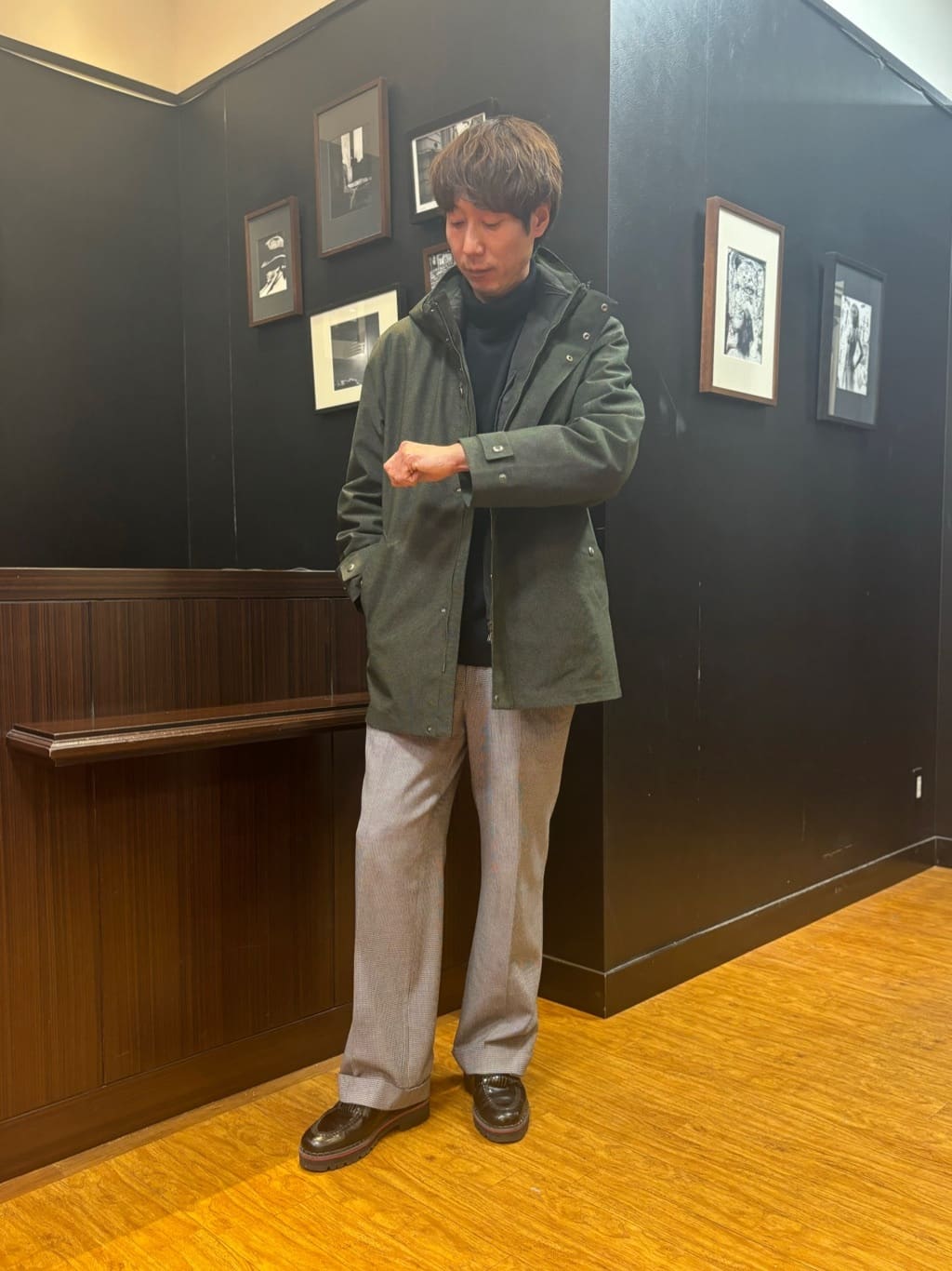 TAKEO KIKUCHIの【3WAY】ドビー ダウンライナー付 ブルゾンを使ったコーディネートを紹介します。｜Rakuten Fashion(楽天ファッション／旧楽天ブランドアベニュー)4957532