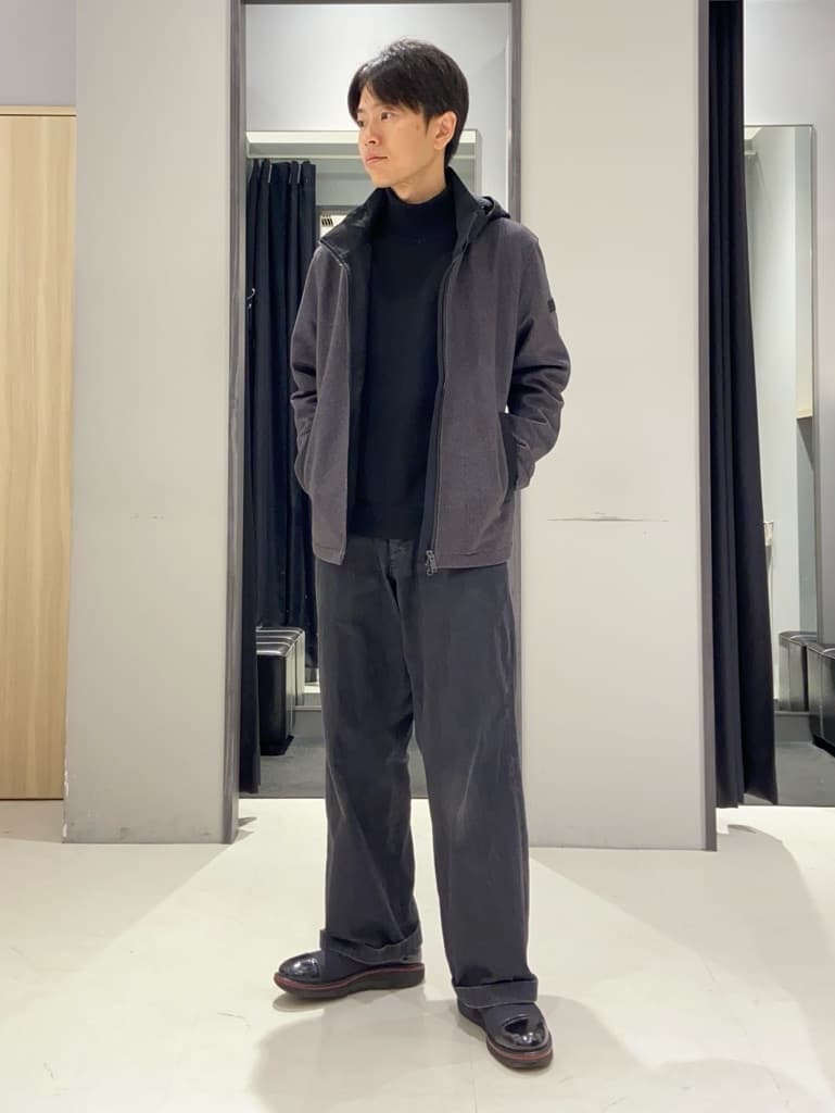TAKEO KIKUCHIの【DOWN FABRIC】ダウンファブリック フード ZIP UP ブルゾンを使ったコーディネートを紹介します。｜Rakuten Fashion(楽天ファッション／旧楽天ブランドアベニュー)4961243