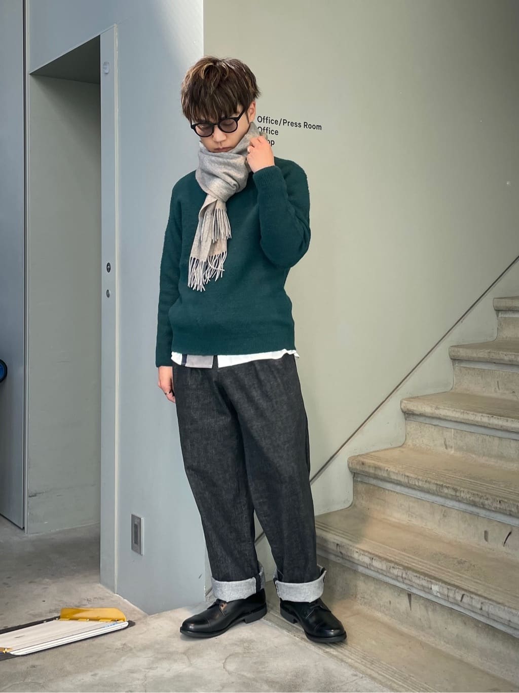 TAKEO KIKUCHIの【THE FLAGSHIP】シャギーニット プルオーバーを使ったコーディネートを紹介します。｜Rakuten Fashion(楽天ファッション／旧楽天ブランドアベニュー)4966715