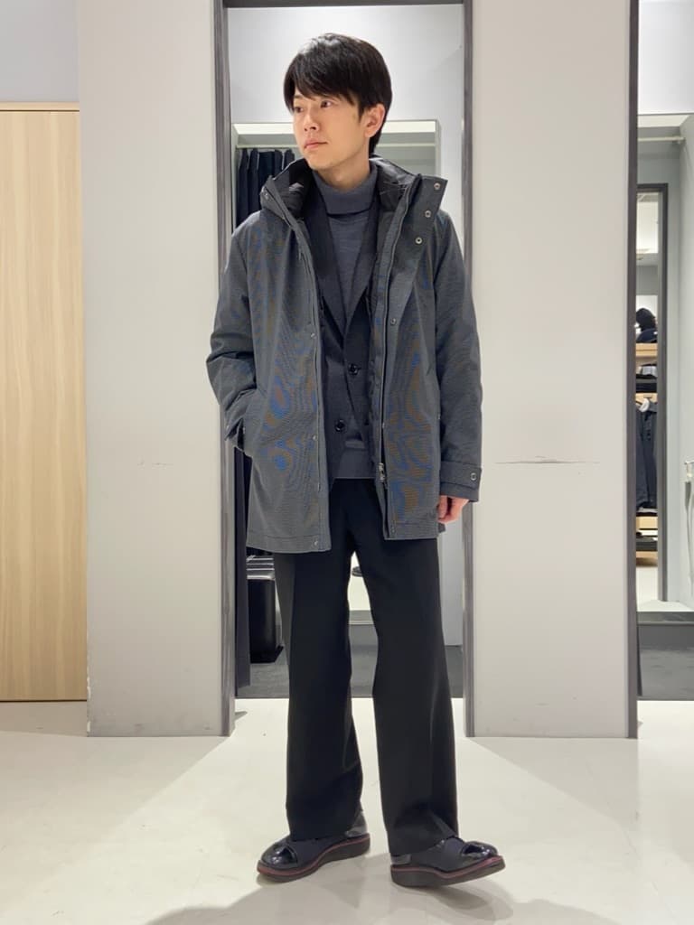 TAKEO KIKUCHIの【3WAY】ドビー ダウンライナー付 ブルゾンを使ったコーディネートを紹介します。｜Rakuten Fashion(楽天ファッション／旧楽天ブランドアベニュー)4966854