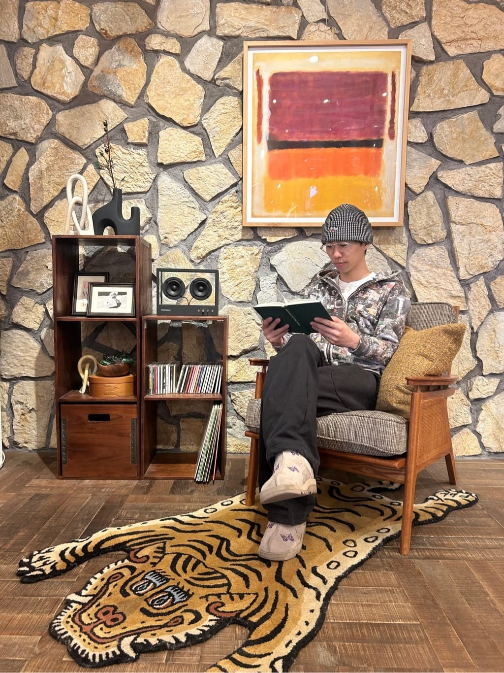 journal standard Furniture | TIBETAN TIGER RUG S チベタンラグ