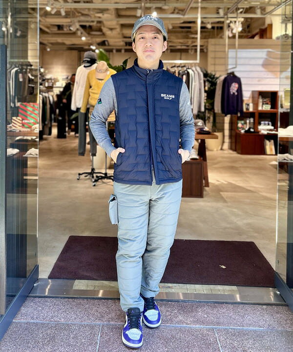 BEAMS GOLF | PURPLE LABEL / 接結ダウンベスト | Rakuten Fashion