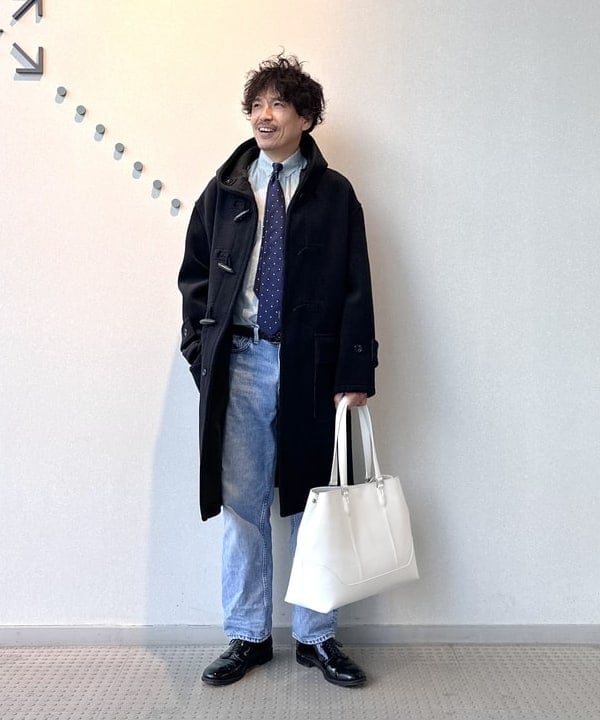 BEAMS MENの【別注】PELLE MORBIDA / レザー トートバッグを使った 