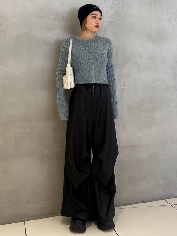 【THROW】F／LEATHER LOOSE FLIGHT パンツ THROW by SLY | 【THROW】F／LEATHER LOOSE FLIGHT パンツ