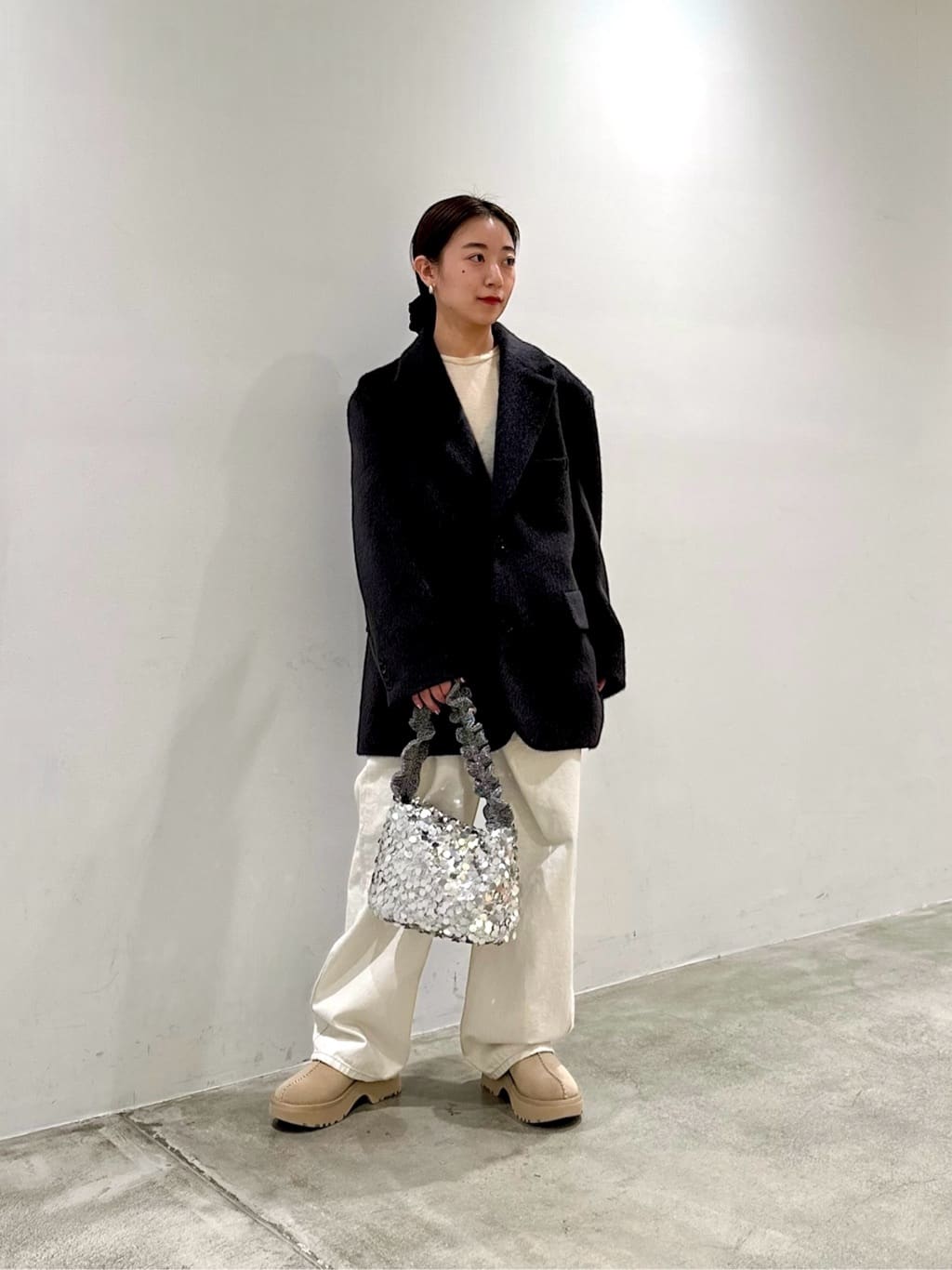 H BEAUTY & YOUTH モヘヤウールシャギービッグ　ジャケット　コート BEAUTY&YOUTH UNITED ARROWS（ビューティーアンドユースユナイテッド