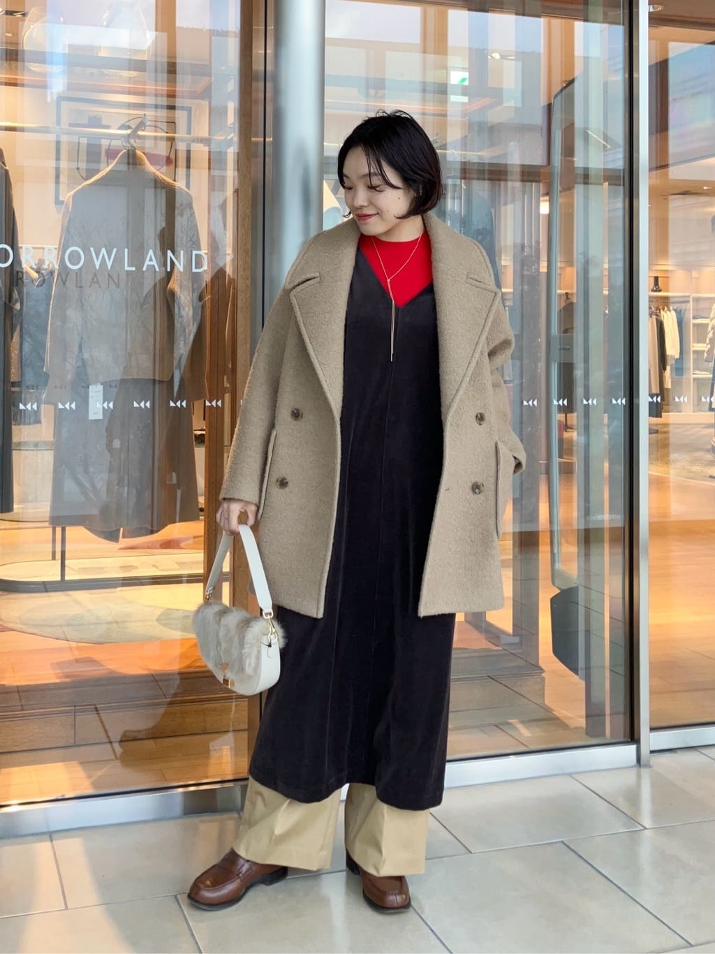 トゥモローランド　ブークレーボンディング ダブルブレストコート BPF01_12_12085408301_3502?$