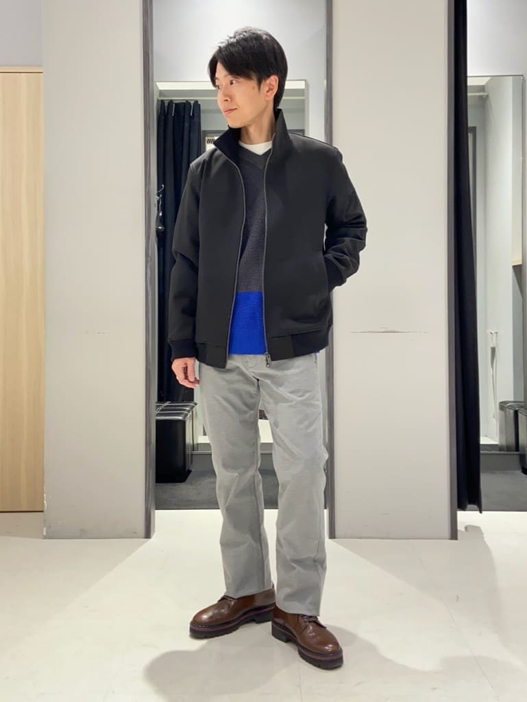 TAKEO KIKUCHIのウィンターコットン混 プルオーバー ニットを使ったコーディネートを紹介します。｜Rakuten Fashion(楽天ファッション／旧楽天ブランドアベニュー)4993535