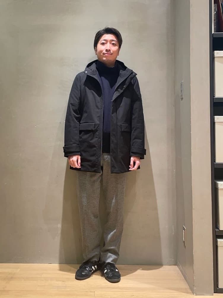 TAKEO KIKUCHIのウールブレンド オフタートルネック カットソーを使ったコーディネートを紹介します。｜Rakuten Fashion(楽天ファッション／旧楽天ブランドアベニュー)4999249