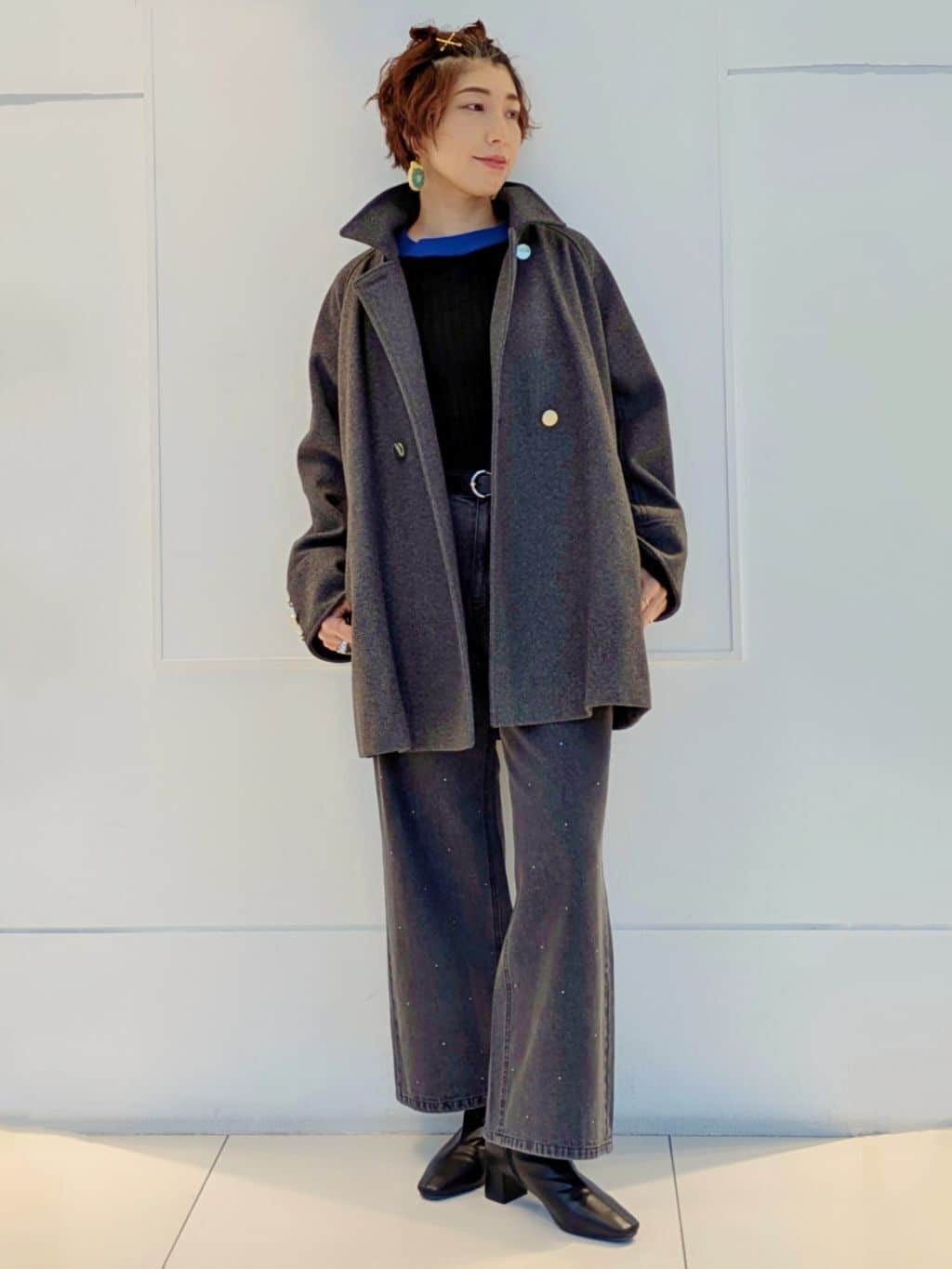 THE SHOP TKの【@BAILA掲載】ミドル丈ブーツを使ったコーディネートを紹介します。｜Rakuten Fashion(楽天ファッション／旧楽天ブランドアベニュー)4999281