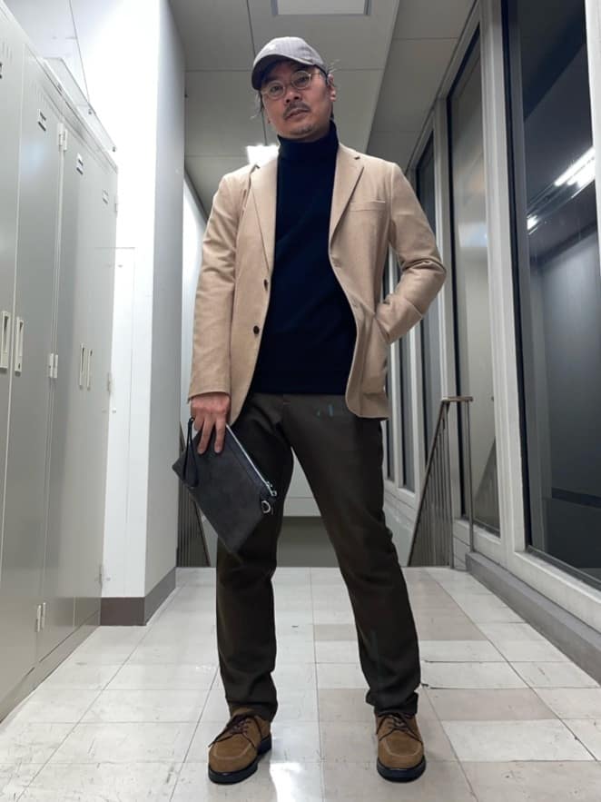 TAKEO KIKUCHIの【THE FLAGSHIP】ウール混 フラノジャケットを使ったコーディネートを紹介します。｜Rakuten Fashion(楽天ファッション／旧楽天ブランドアベニュー)5007189