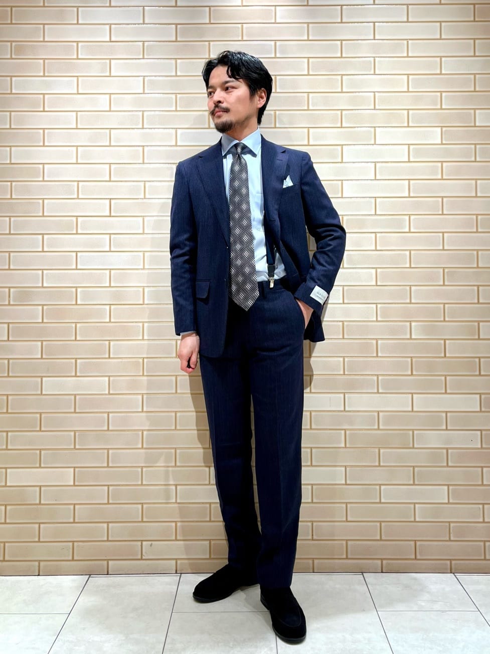 UNITED ARROWS LTD. OUTLET | GLR CLOTH サキソニー ストライプ HX NP