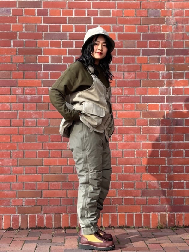 Snow PeakのTAKIBI Ripstop Hatを使ったコーディネートを紹介します。｜Rakuten Fashion(楽天ファッション／旧楽天ブランドアベニュー)5007900