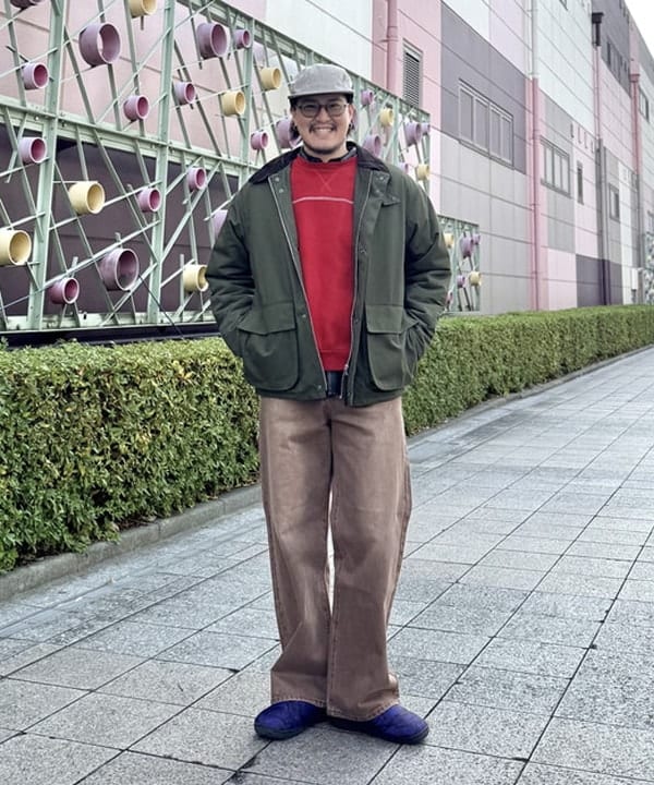 BEAMS HEARTのビッグ 配色ステッチ スウェット 25SSを使ったコーディネートを紹介します。｜Rakuten Fashion(楽天ファッション／旧楽天ブランドアベニュー)5009484