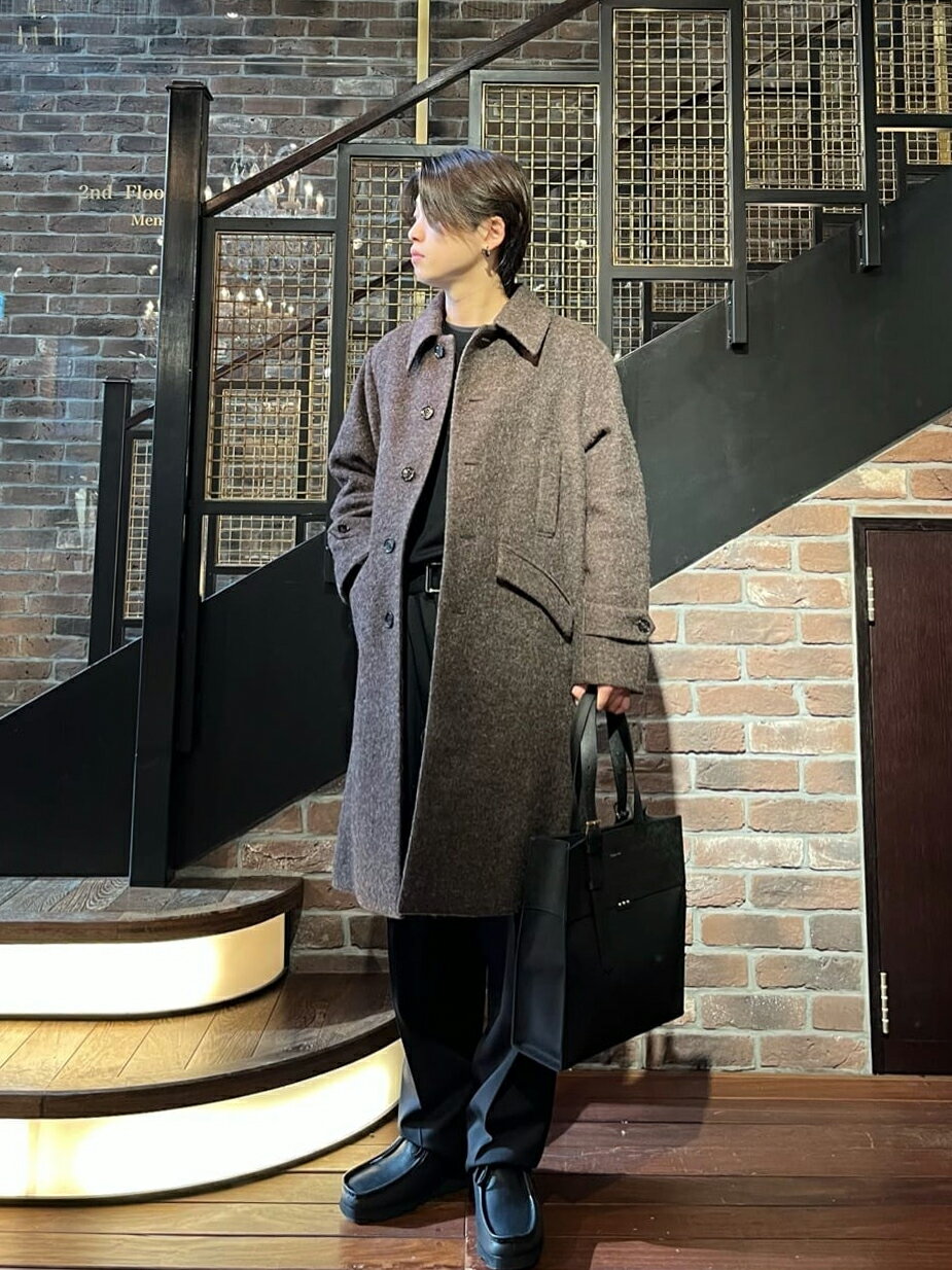 LOVELESSのスーパークリースベルテッドスラックスを使ったコーディネートを紹介します。｜Rakuten Fashion(楽天ファッション／旧楽天ブランドアベニュー)5010989