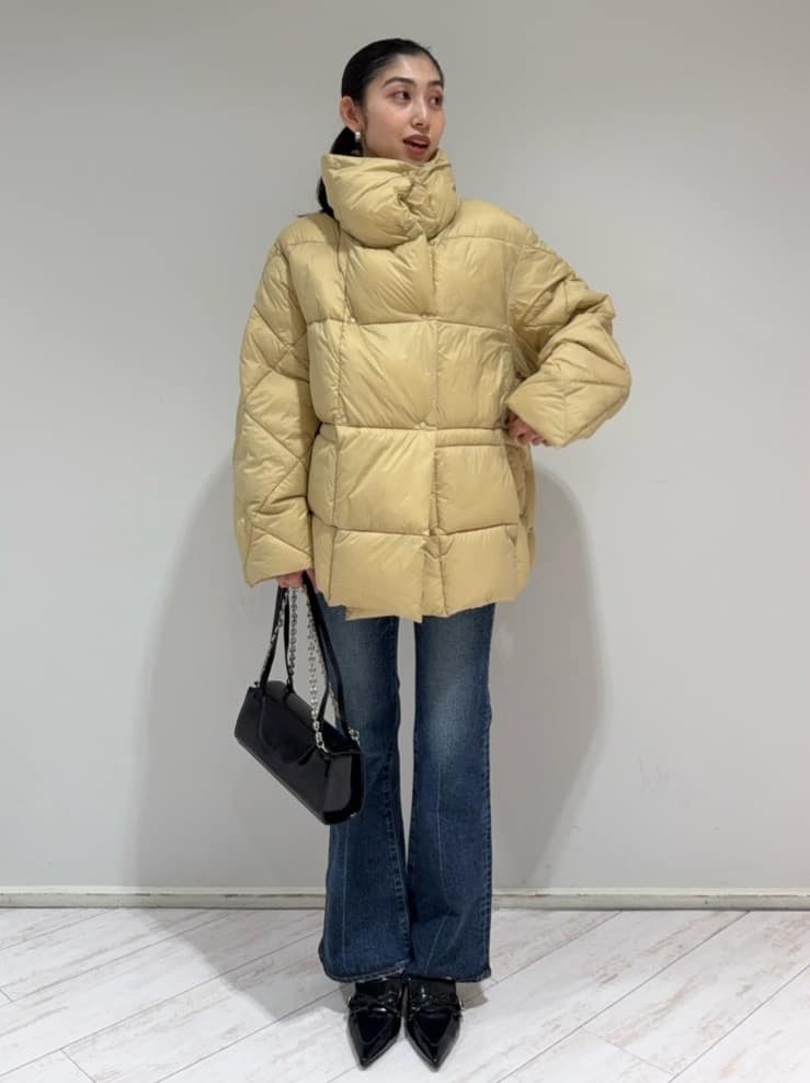 MOUSSY SQUARE PADDED ジャケット